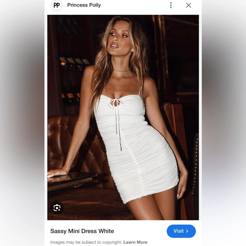 Princess Polly Sassy mini dress 0 - Picture 1 of 10